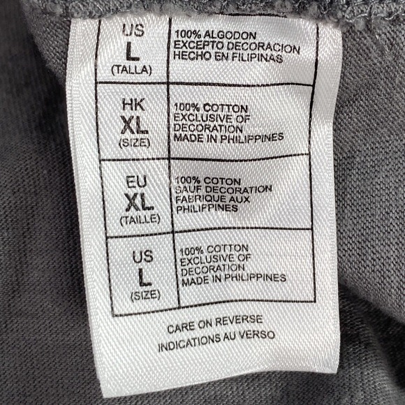 Disney Parks Mens Epcot Polo Shirt Size XL Embroidered Gray White Stripe - Picture 4 of 16